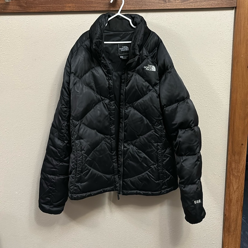 The north face 550 puffer jacket coat